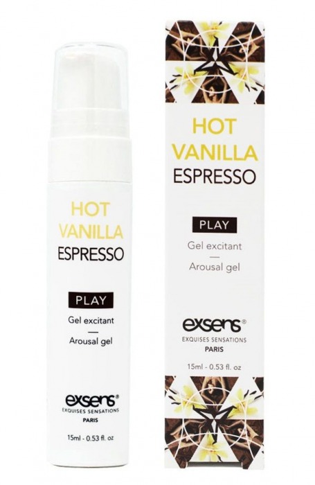 Возбуждающий гель Hot Vanilla Espresso Arousal Gel - 15 мл. - Exsens - купить с доставкой в Таганроге