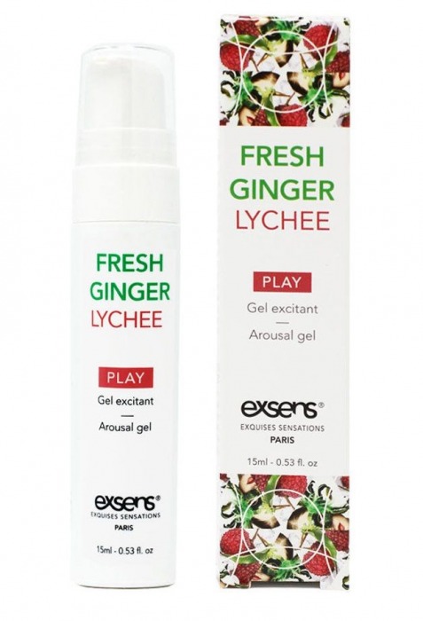 Возбуждающий гель Fresh Ginger Lychee Arousal Gel - 15 мл. - Exsens - купить с доставкой в Таганроге