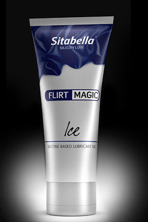 Силиконовая гель-смазка FLIRT MAGIC Ice с лёгким пролонгирующим эффектом - 75 мл. - Sitabella - купить с доставкой в Таганроге