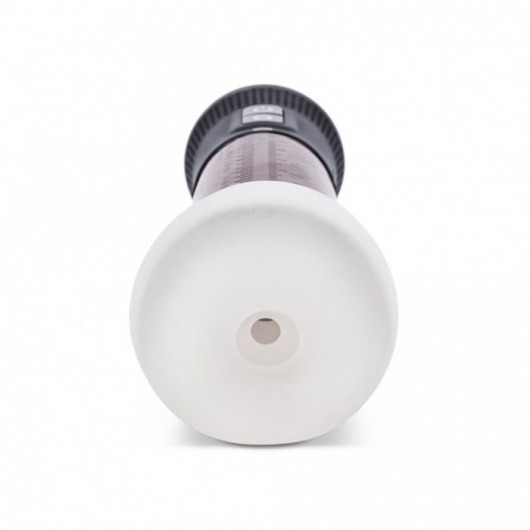 Черная автоматическая вакуумная помпа Pink Vibe с 2 уплотнительными кольцами - Pink Vibe - в Таганроге купить с доставкой