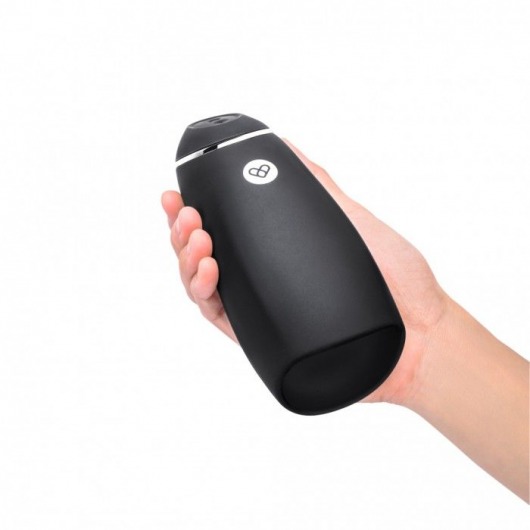 Черный перезаряжаемый мастурбатор для мужчин Pink Vibe - Pink Vibe - в Таганроге купить с доставкой