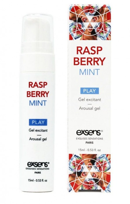 Возбуждающий гель Raspberry Mint с ароматом малины и мяты - 15 мл. - Exsens - купить с доставкой в Таганроге