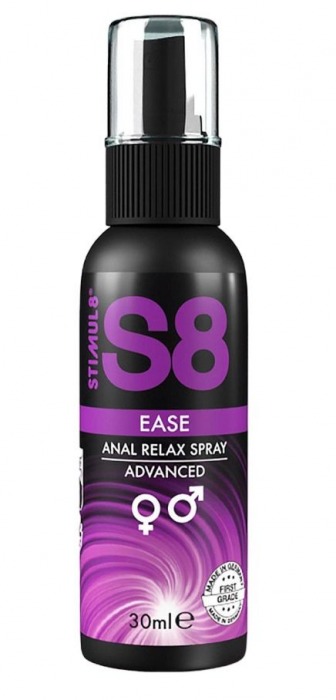 Расслабляющий анальный спрей S8 Ease Anal Relax Spray - 30 мл. - Stimul8 - купить с доставкой в Таганроге