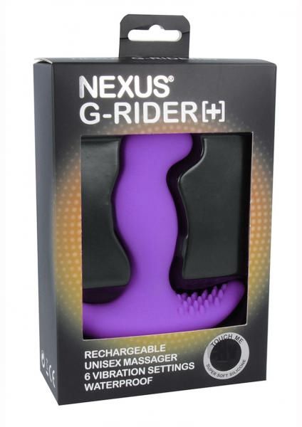 Фиолетовый вибромассажер простаты Nexus G-Rider+ - 12,6 см. - Nexus Range - в Таганроге купить с доставкой