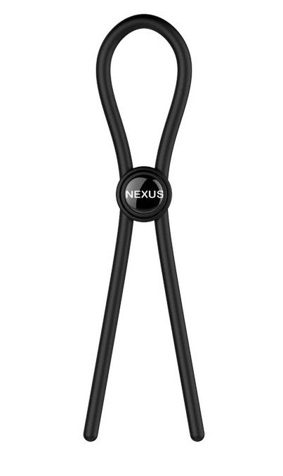 Черное эрекционное лассо Nexus Forge Single - Nexus Range - в Таганроге купить с доставкой