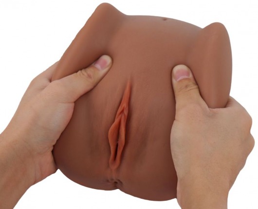 Мастурбатор Black Beauty - вагина и анус - S-HANDE - в Таганроге купить с доставкой