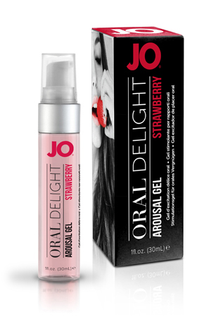 Клубничный лубрикант для оральных ласк Oral Delight Strawberry Sensation - 30 мл. - System JO - купить с доставкой в Таганроге