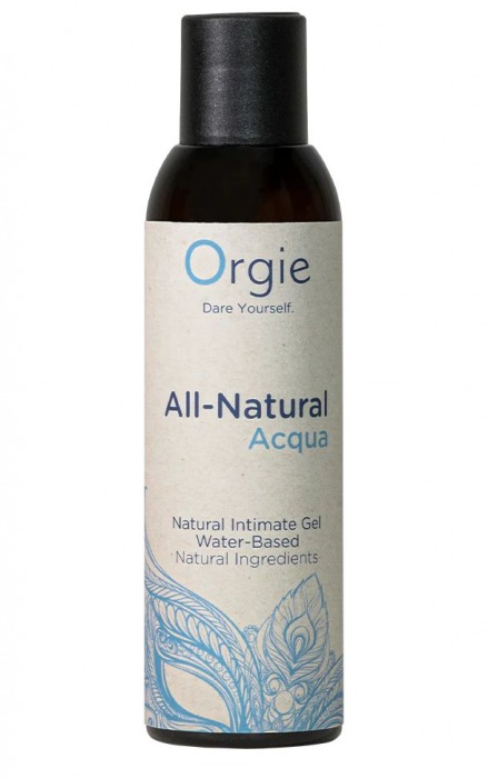 Интимный гель на водной основе Orgie All-Natural Acqua - 150 мл. - ORGIE - купить с доставкой в Таганроге