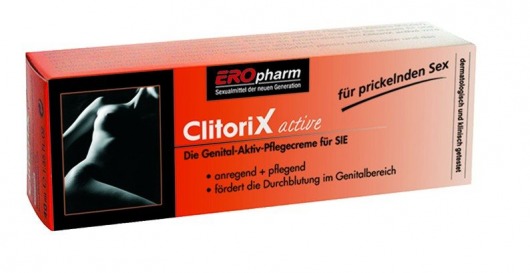 Возбуждающий крем для женщин ClitoriX active - 40 мл. - Joy Division - купить с доставкой в Таганроге