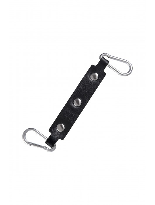 Черно-красные оковы из натуральной кожи - Pecado - купить с доставкой в Таганроге