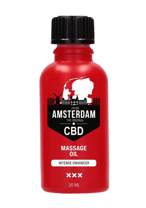 Стимулирующее масло Intense CBD from Amsterdam - 20 мл. - Shots Media BV - купить с доставкой в Таганроге