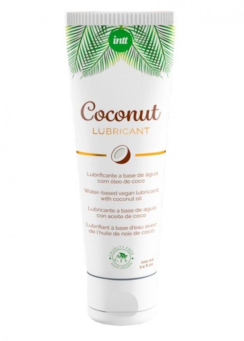 Веганская смазка на водной основе Coconut Lubricant - 100 мл. - INTT - купить с доставкой в Таганроге