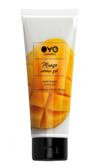 Лубрикант на водной основе OYO Aroma Gel Mango с ароматом манго - 75 мл. - OYO - купить с доставкой в Таганроге