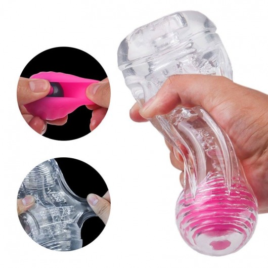 Прозрачный вибромастурбатор Space Capsule-RСT - S-HANDE - в Таганроге купить с доставкой