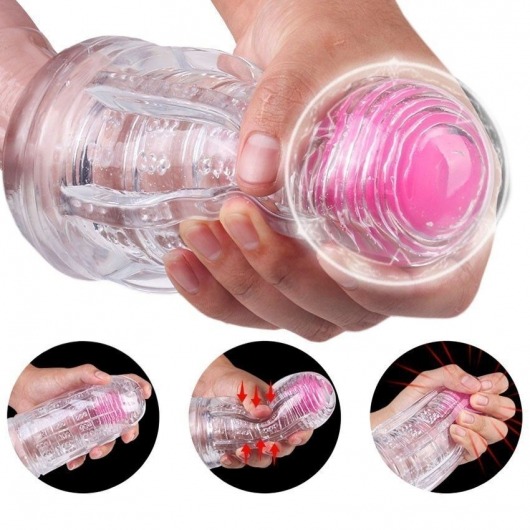 Прозрачный вибромастурбатор Space Capsule-RСT - S-HANDE - в Таганроге купить с доставкой