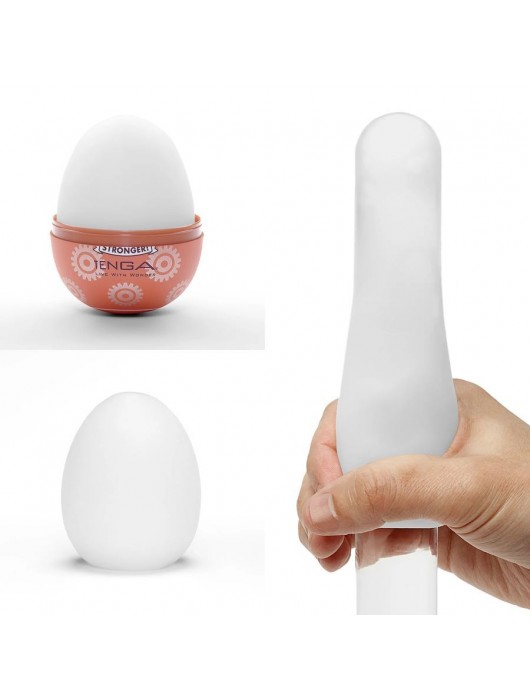 Мастурбатор-яйцо Tenga Egg Gear - Tenga - в Таганроге купить с доставкой