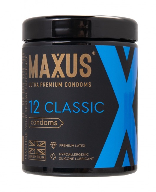 Классические презервативы MAXUS Classic - 12 шт. - Maxus - купить с доставкой в Таганроге