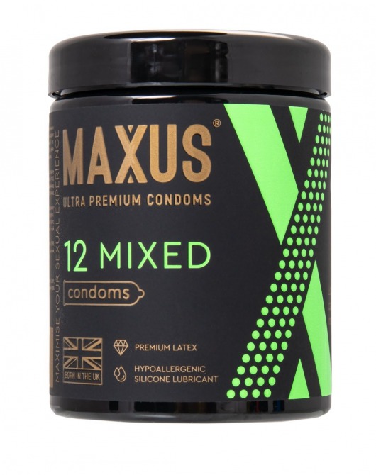 Презервативы MAXUS Mixed - 12 шт. - Maxus - купить с доставкой в Таганроге