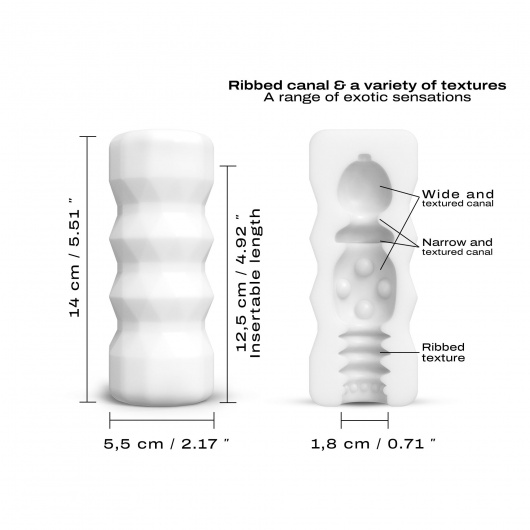 Белый мастурбатор Dorcel Cup Exotic - Dorcel - в Таганроге купить с доставкой