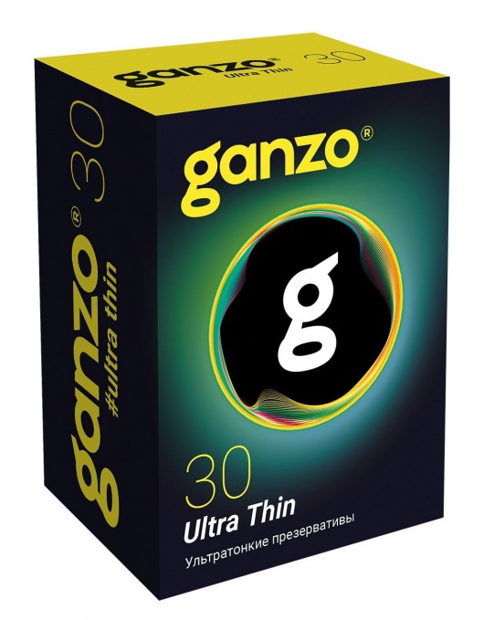 Супертонкие презервативы Ganzo Ultra thin - 30 шт. - Ganzo - купить с доставкой в Таганроге