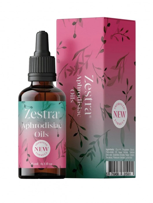 Возбуждающее масло Zestra Aphrodisiac Oils - 15 мл. - Zestra - купить с доставкой в Таганроге