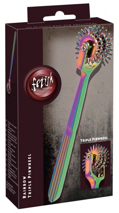 Радужное колесо Вартенберга Rainbow Triple Pinwheel - Orion - купить с доставкой в Таганроге