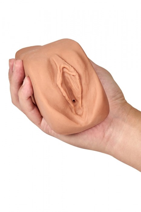 Маструбатор-вагина с вибрацией Soft   Wet Renata Realistic Tan Masturbator - Blush Novelties - в Таганроге купить с доставкой