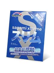 Презерватив Sagami Xtreme FEEL FIT 3D - 1 шт. - Sagami - купить с доставкой в Таганроге