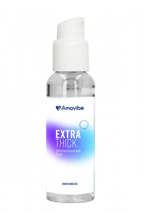 Гель на водной основе Extra Thick - 100 мл. - Amovibe - купить с доставкой в Таганроге