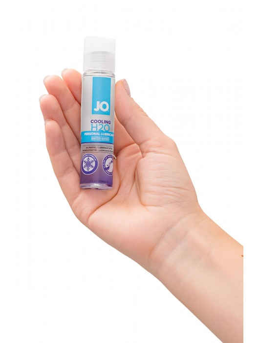Охлаждающий лубрикант на водной основе JO H2O COOLING - 30 мл. - System JO - купить с доставкой в Таганроге