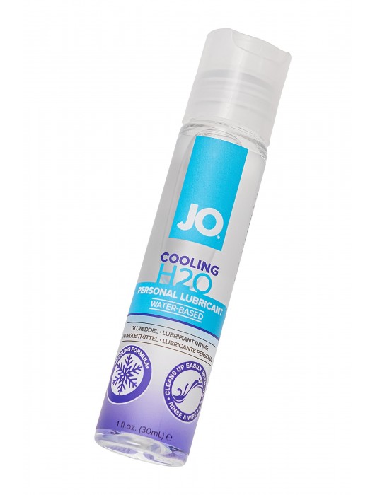 Охлаждающий лубрикант на водной основе JO H2O COOLING - 30 мл. - System JO - купить с доставкой в Таганроге