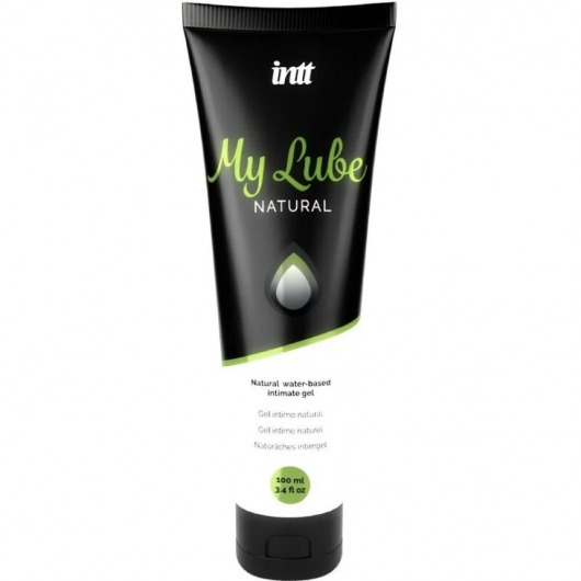 Увлажняющий гель-лубрикант на водной основе  для тела My Lube Natural - 100 мл. - INTT - купить с доставкой в Таганроге