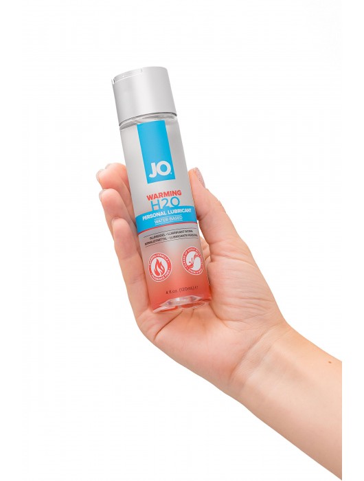 Возбуждающий лубрикант на водной основе JO Personal Lubricant H2O Warming - 120 мл. - System JO - купить с доставкой в Таганроге