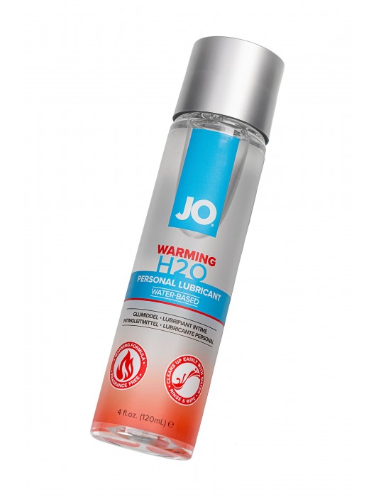 Возбуждающий лубрикант на водной основе JO Personal Lubricant H2O Warming - 120 мл. - System JO - купить с доставкой в Таганроге