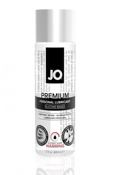 Возбуждающий лубрикант на силиконовой основе JO Personal Premium Lubricant  Warming - 60 мл. - System JO - купить с доставкой в Таганроге