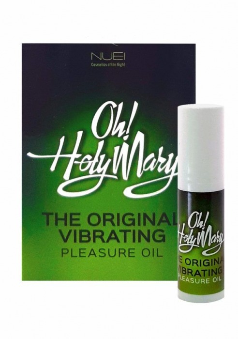 Масло унисекс с эффектом вибрации Oh! Holy Mary - 6 мл. - Nuei cosmetics - купить с доставкой в Таганроге