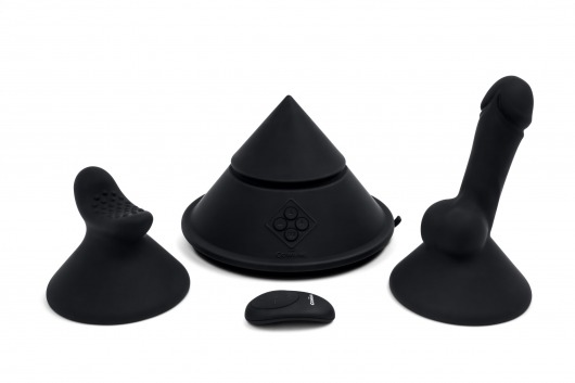 Конусный вибромассажер Cowgirl Cone с 2 насадками - CowGirl - купить с доставкой в Таганроге