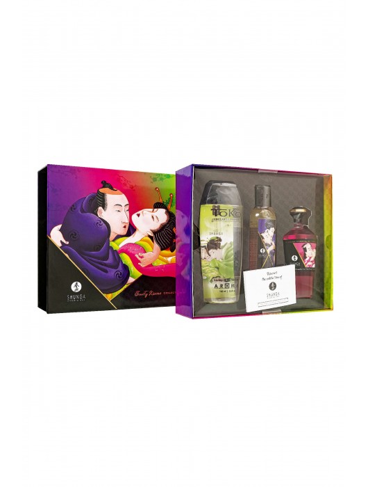 Подарочный набор Fruity Kisses из 3 предметов - Shunga - купить с доставкой в Таганроге