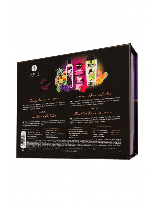 Подарочный набор Fruity Kisses из 3 предметов - Shunga - купить с доставкой в Таганроге