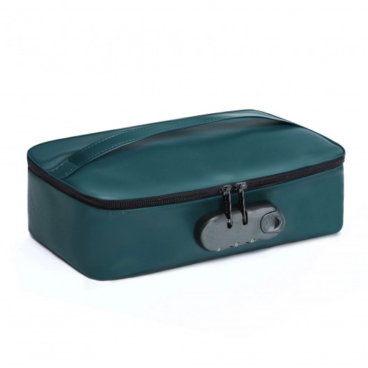 Зеленая сумочка для хранения игрушек Discreet Box - Dorcel - купить с доставкой в Таганроге