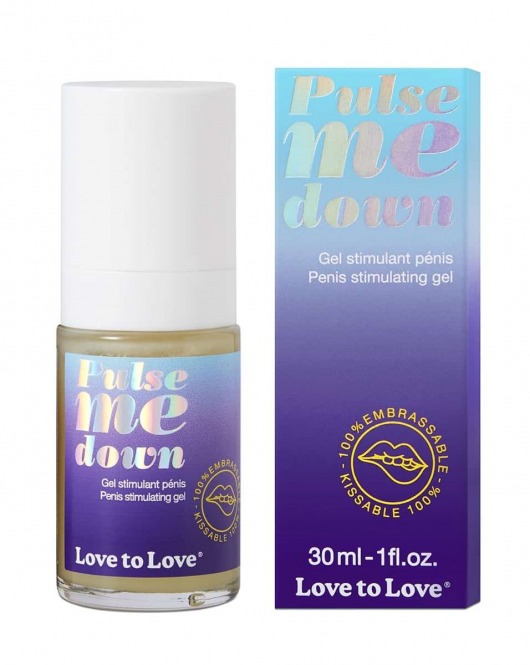 Стимулирующий гель для пениса Pulse Me Down - 30 мл. - Love to Love - купить с доставкой в Таганроге