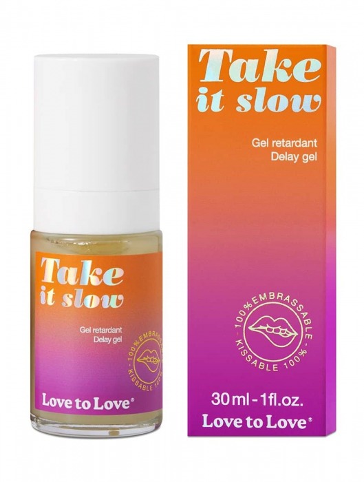 Пролонгирующий гель для мужчин Take It Slow - 30 мл. - Love to Love - купить с доставкой в Таганроге
