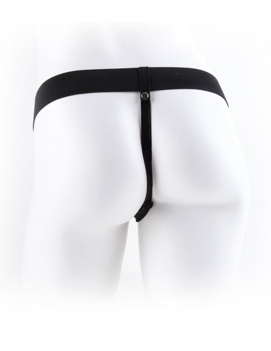 Фаллопротез телесного цвета Hollow Strap-On - 29 см. - Pipedream - купить с доставкой в Таганроге