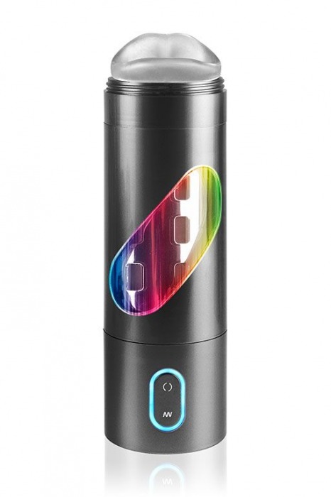 Перезаряжаемый мастурбатор-ротик Extreme Toyz Rechargeable Roto-Bator Mouth - Pipedream - в Таганроге купить с доставкой