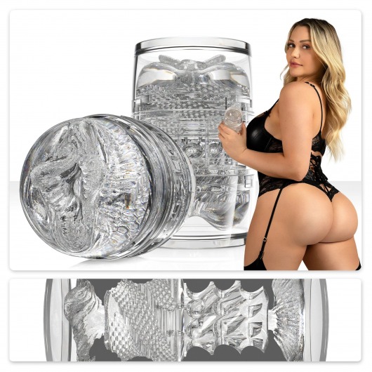 Прозрачный двусторонний мастурбатор Fleshlight Quickshot Mia Malkova - Fleshlight - в Таганроге купить с доставкой