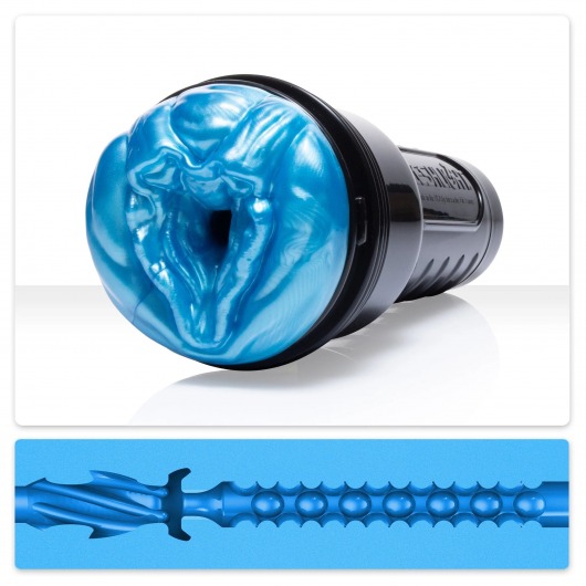 Мастурбатор-вагина Fleshlight Freaks Alien Blue Metallic - Fleshlight - в Таганроге купить с доставкой