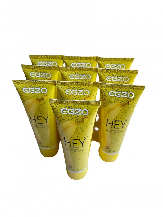 Набор из 10 анальных лубрикантов на водной основе Egzo Hey (по 50 мл.) - EGZO - купить с доставкой в Таганроге