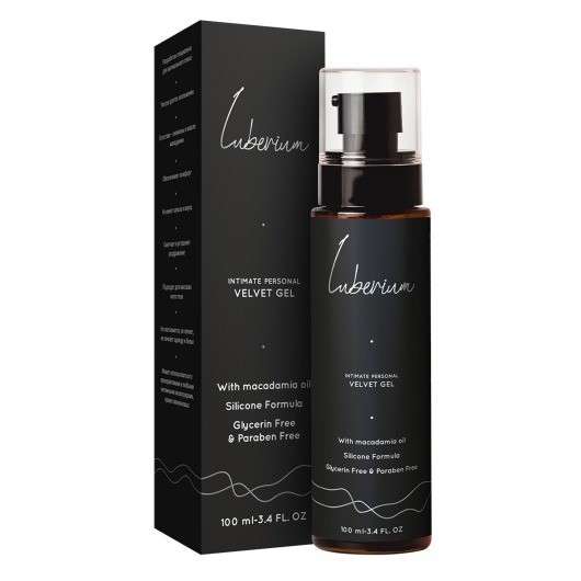 Интимный гель на силиконовой основе с маслом макадамии Luberium Velvel Gel - 100 мл. - Luberium - купить с доставкой в Таганроге
