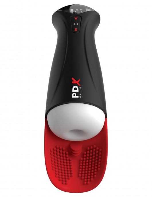 Мастурбатор в колбе с вибрацией Fuck-O-Matic Pro XL - Pipedream - в Таганроге купить с доставкой