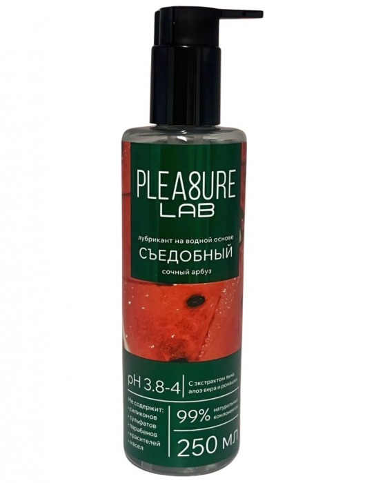 Лубрикант на водной основе Pleasure Lab с ароматом арбуза - 250 мл. - Pleasure Lab - купить с доставкой в Таганроге